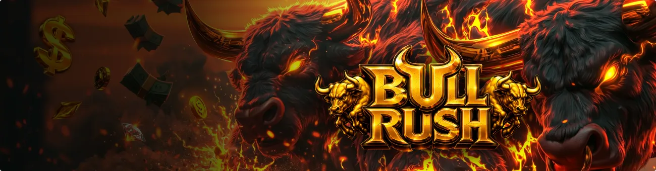Bull rush slot Banner 5